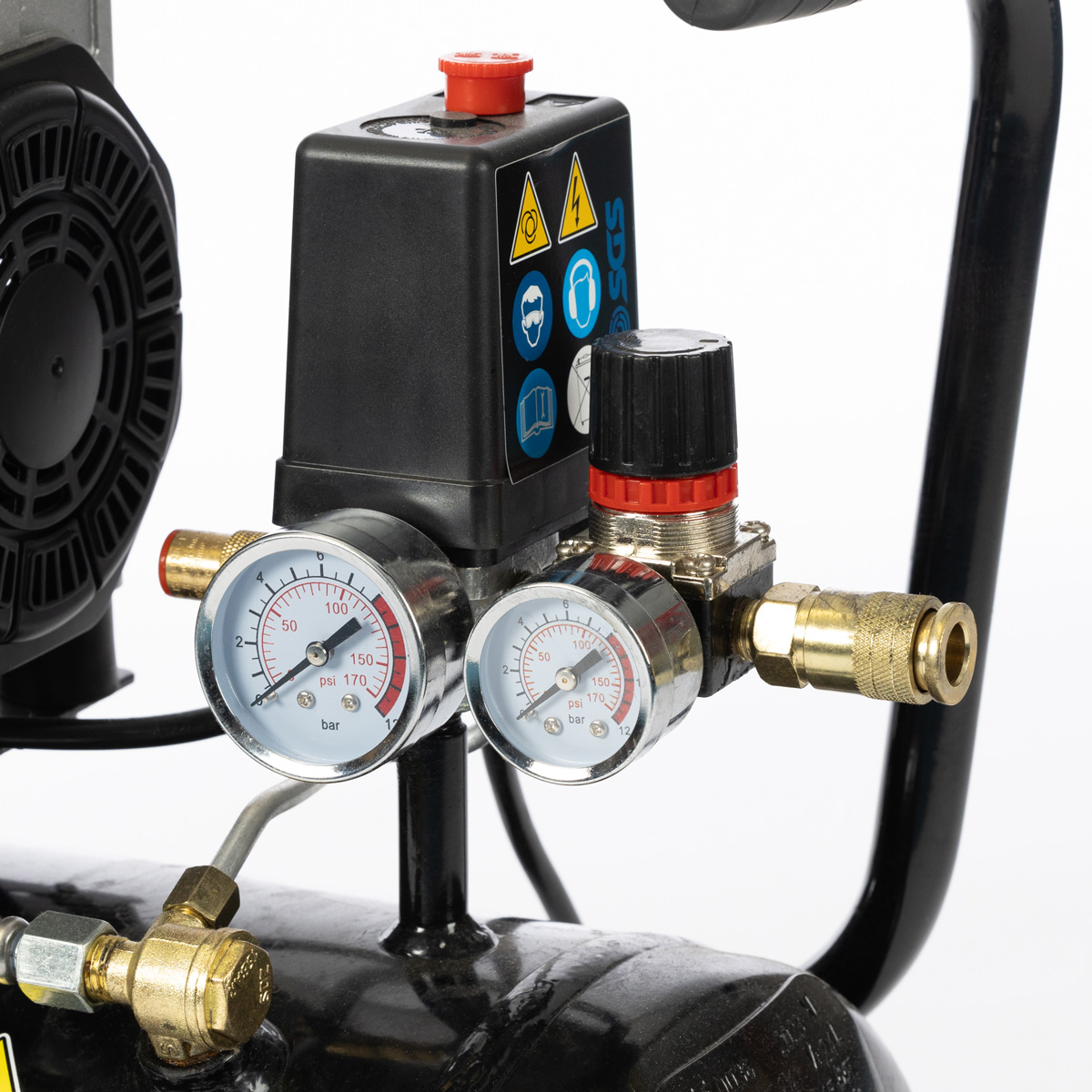 SGS 24 Litre Direct Drive Air Compressor | 4.6 CFM | 116 PSI